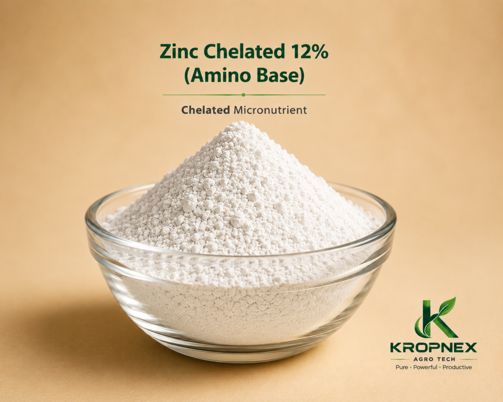 zinc chelated amino base
